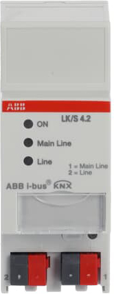 ABB Stotz S&J Linienkoppler I-Bus REG 2TE LK/S4.2