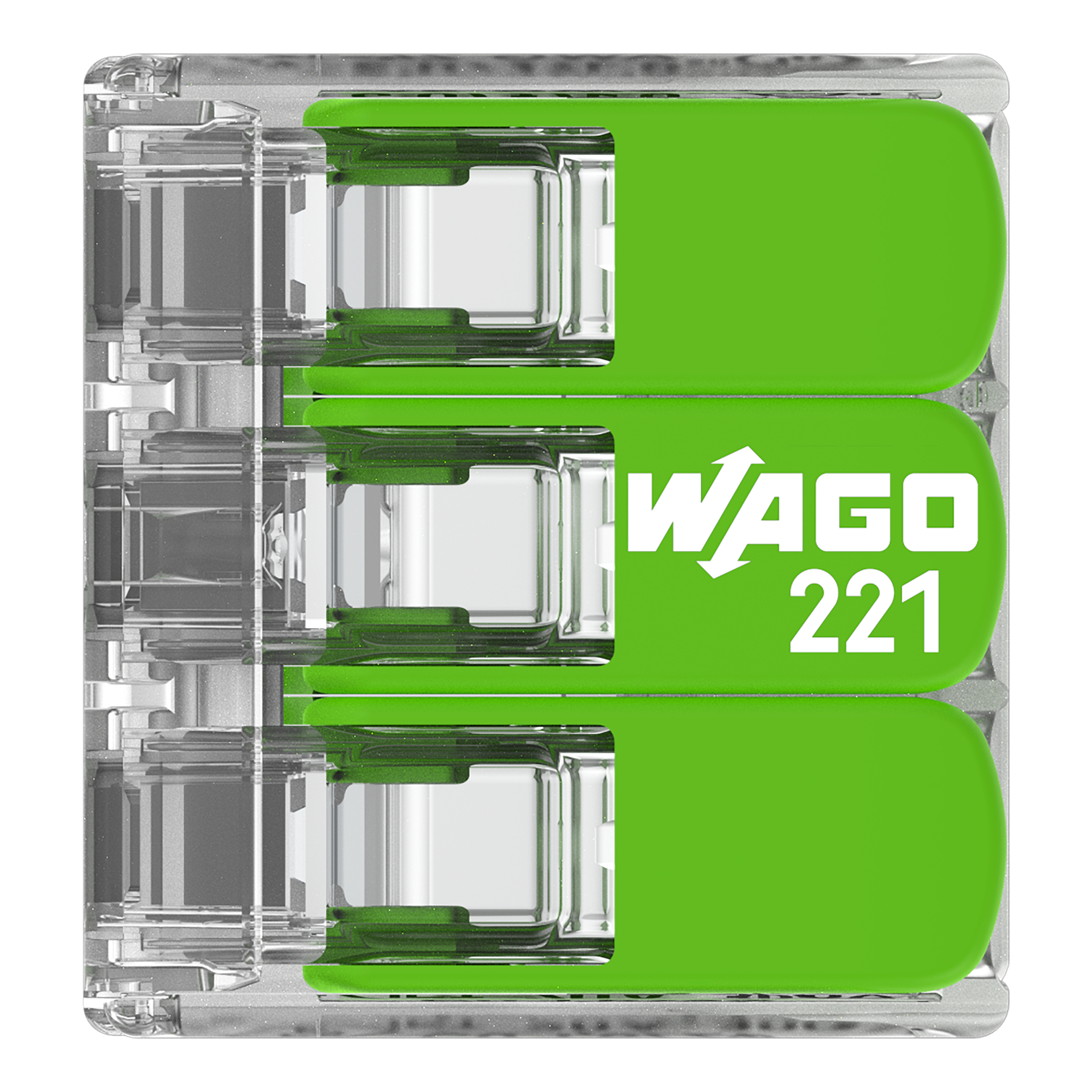 50 STK WAGO GmbH & Co. KG Verbindungsklemme 221-423