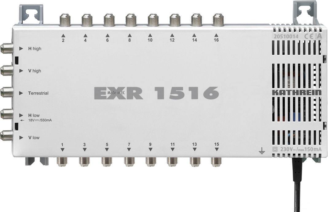 Kathrein Multischalter mit Netzteil EXR 1516