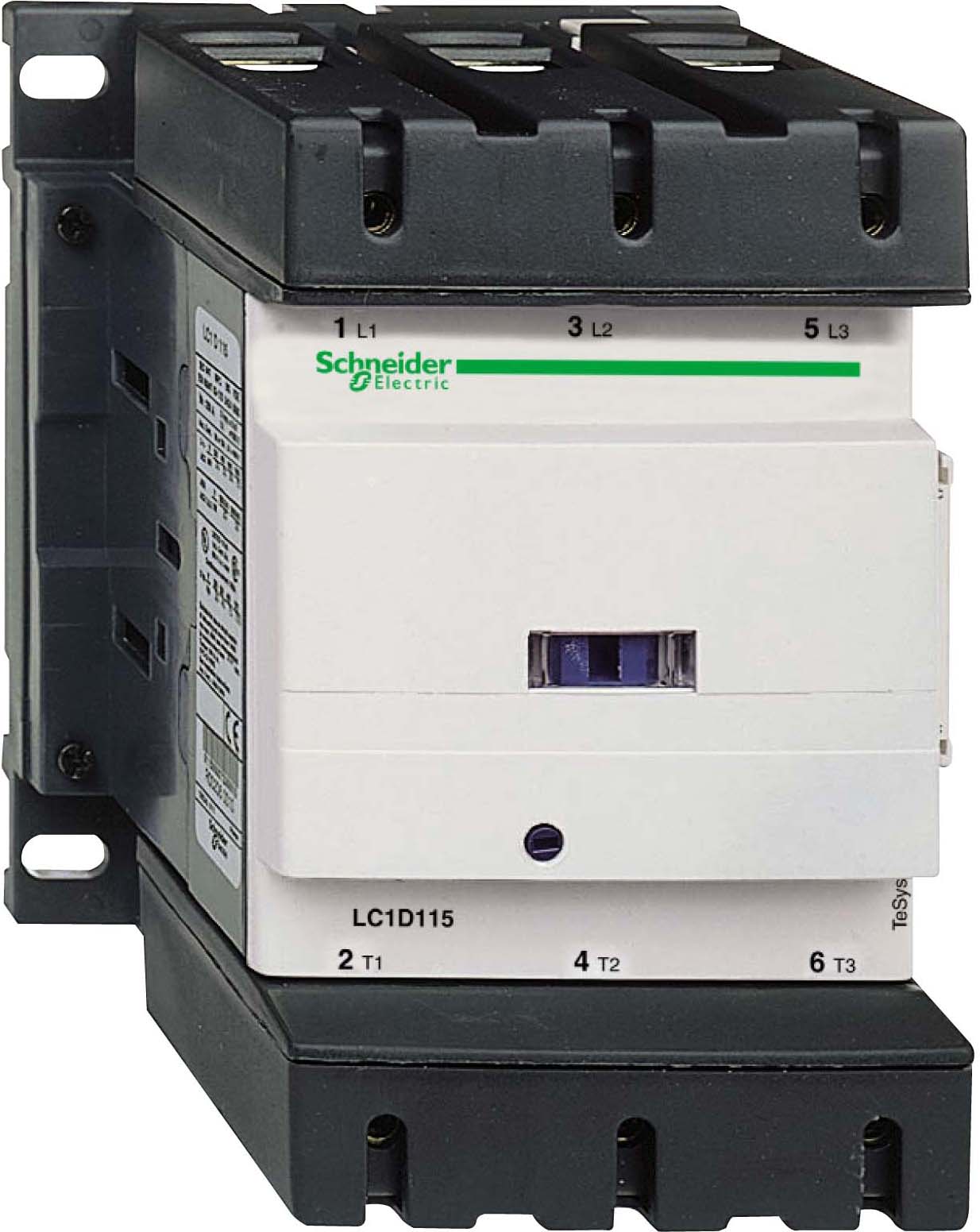 Schneider Electric Leistungsschütz 115A 230V 50/60Hz LC1D115P7