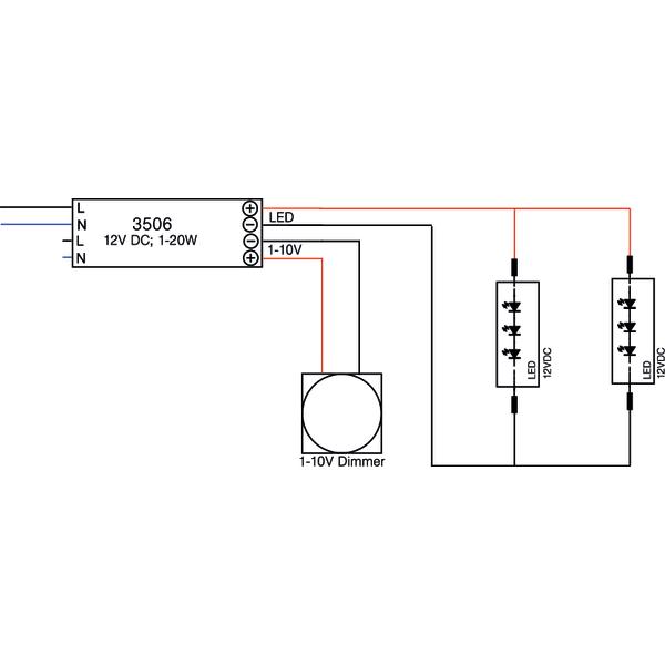 Brumberg Leuchten LED-Konverter 20W 12VDC 00003506