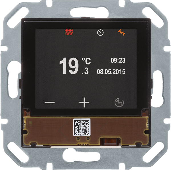 Berker Temperaturregler KNX TFT-Display+BCU 80440100
