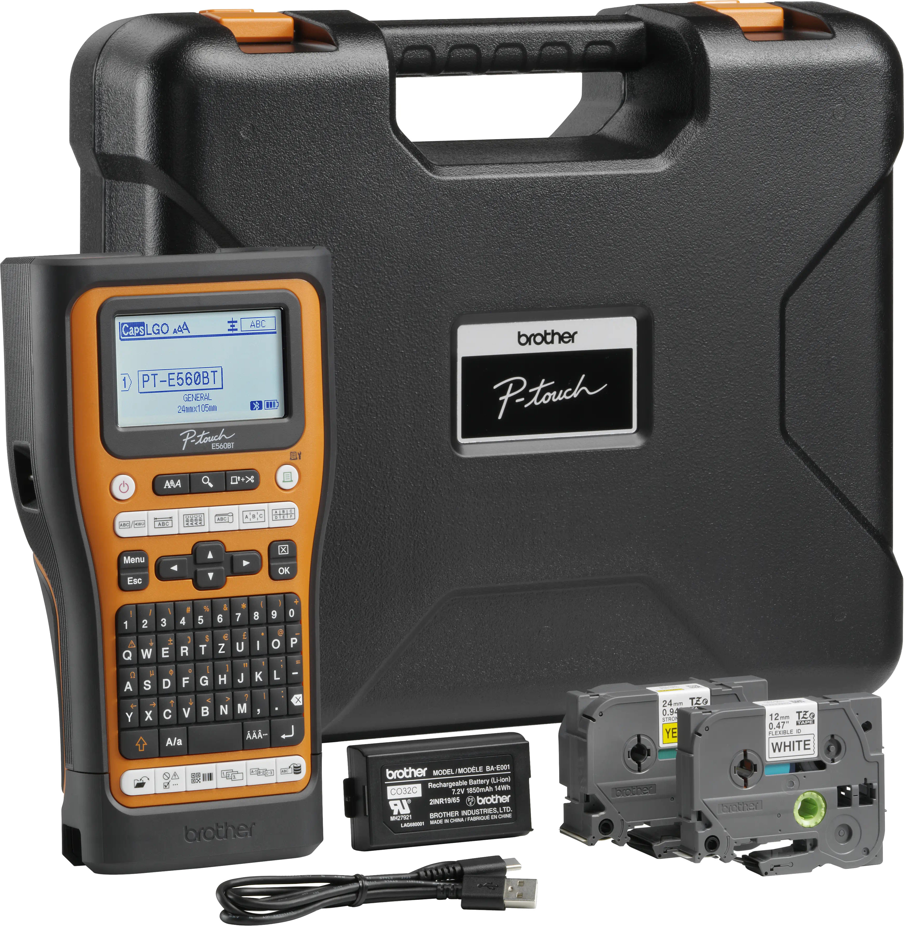 Brother Beschriftungsgerät P-touch E-Serie PT-E560BTVP