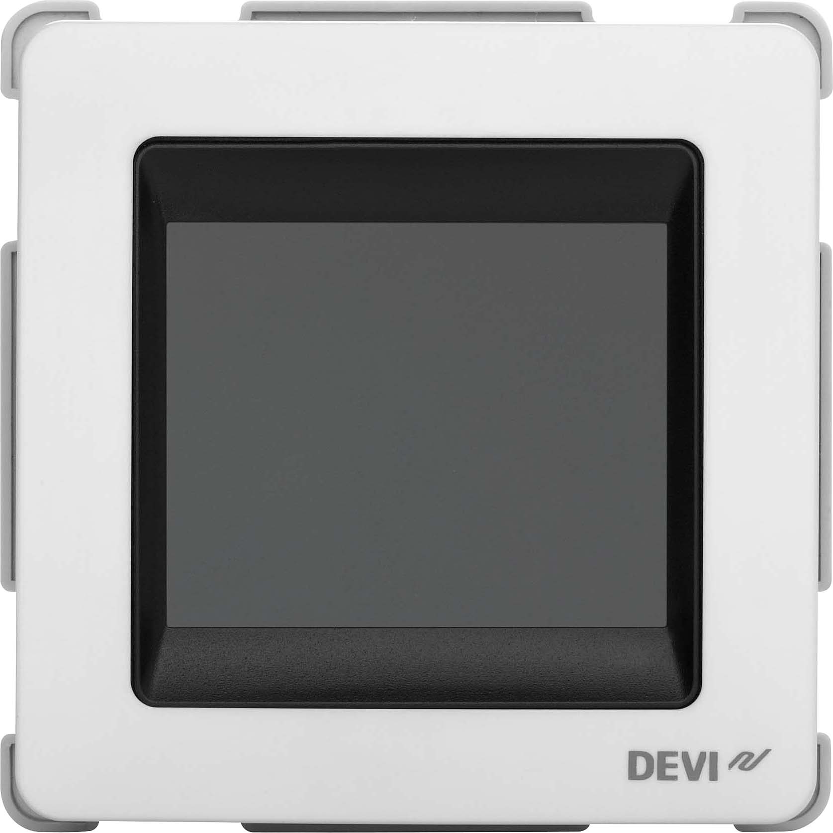 Danfoss UP-Uhrenthermostat 16A 230V devireg Touch o.Rahm