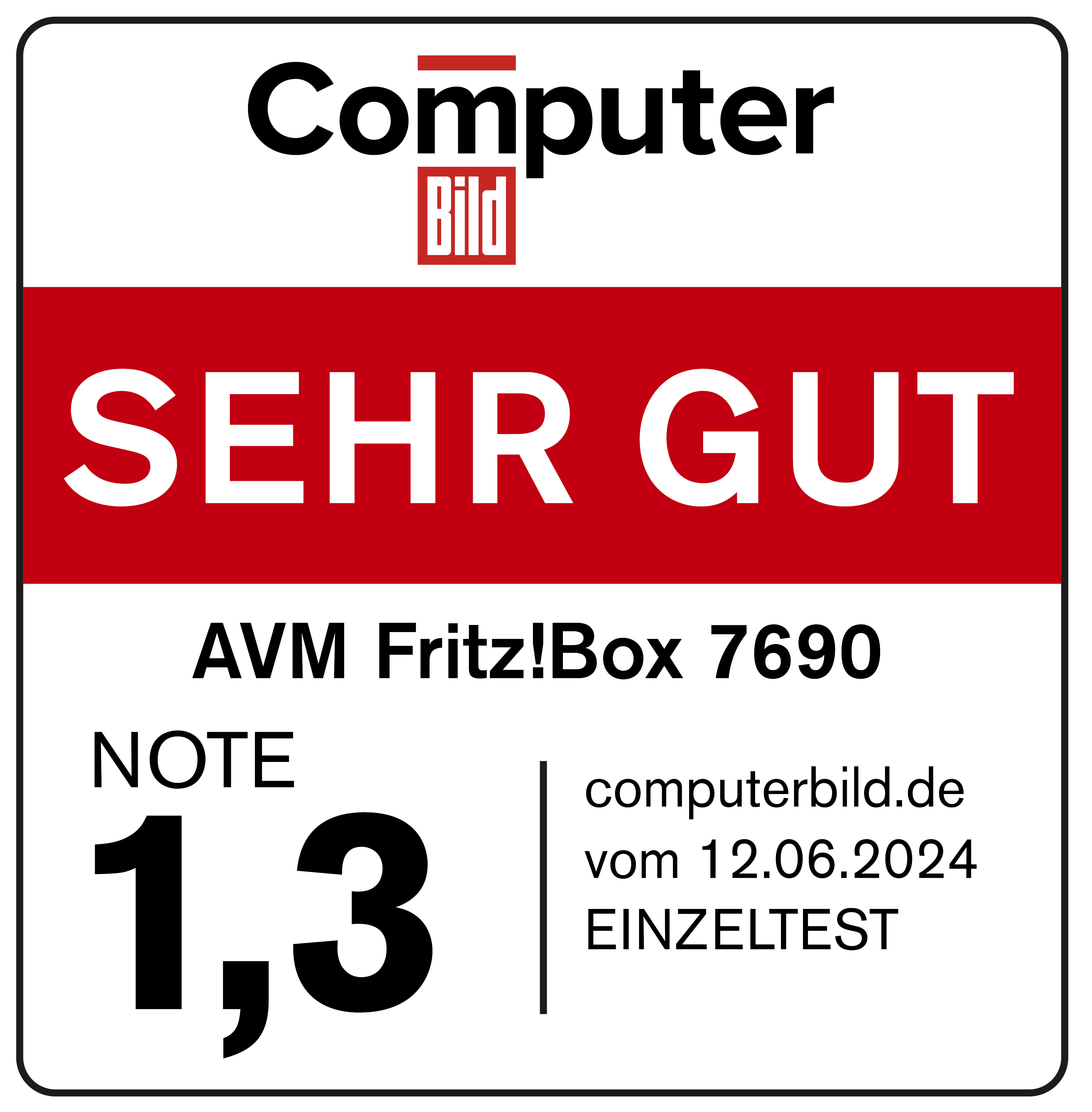 AVM Computersysteme WLAN Router FRITZ!Box 7690