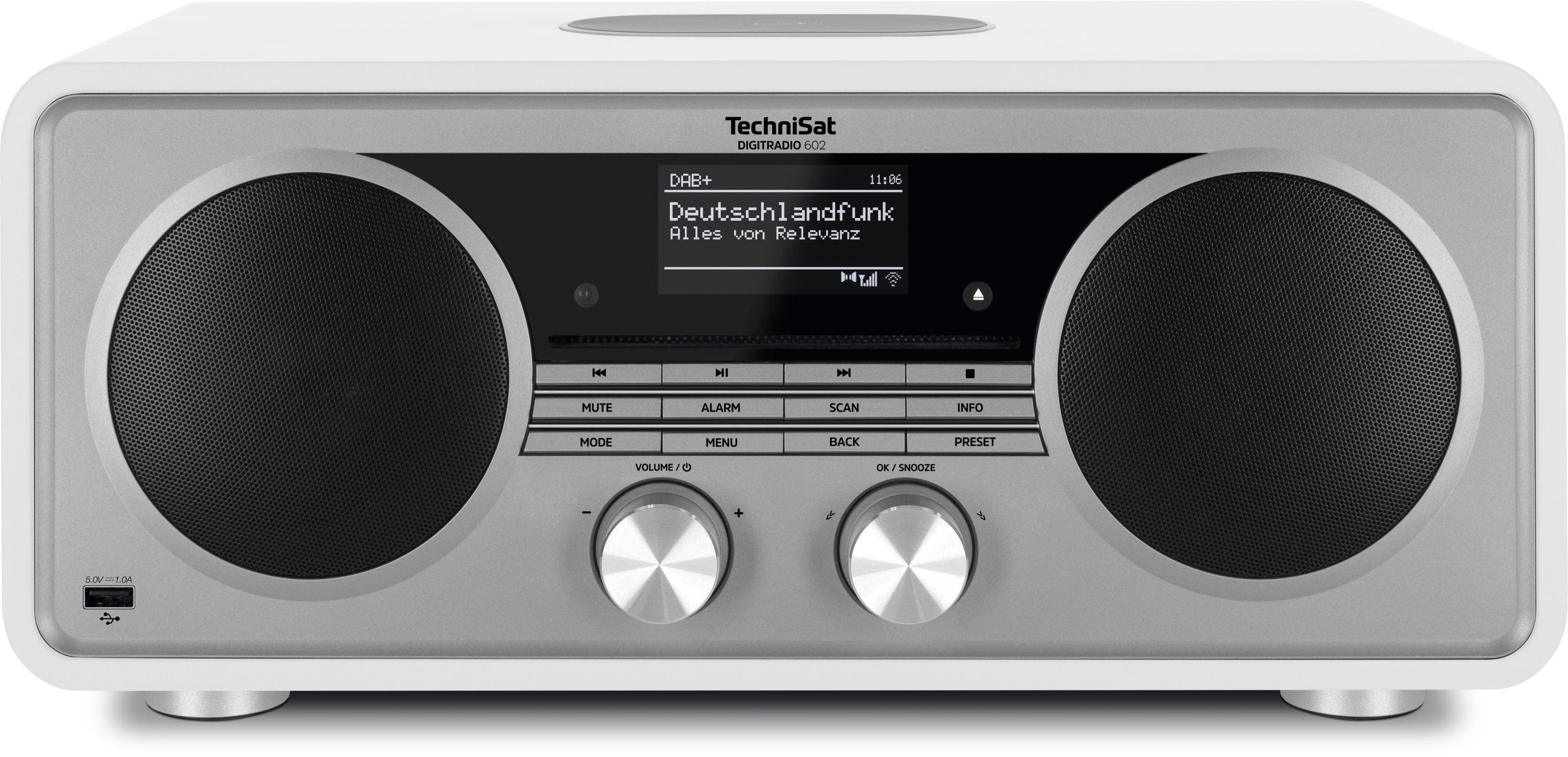 TechniSat DAB+Digitalradio DIGITRADio602 ws/si