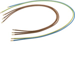 Hager Abgangskabelbaum 10qmm,5-polig,Stift Y89F