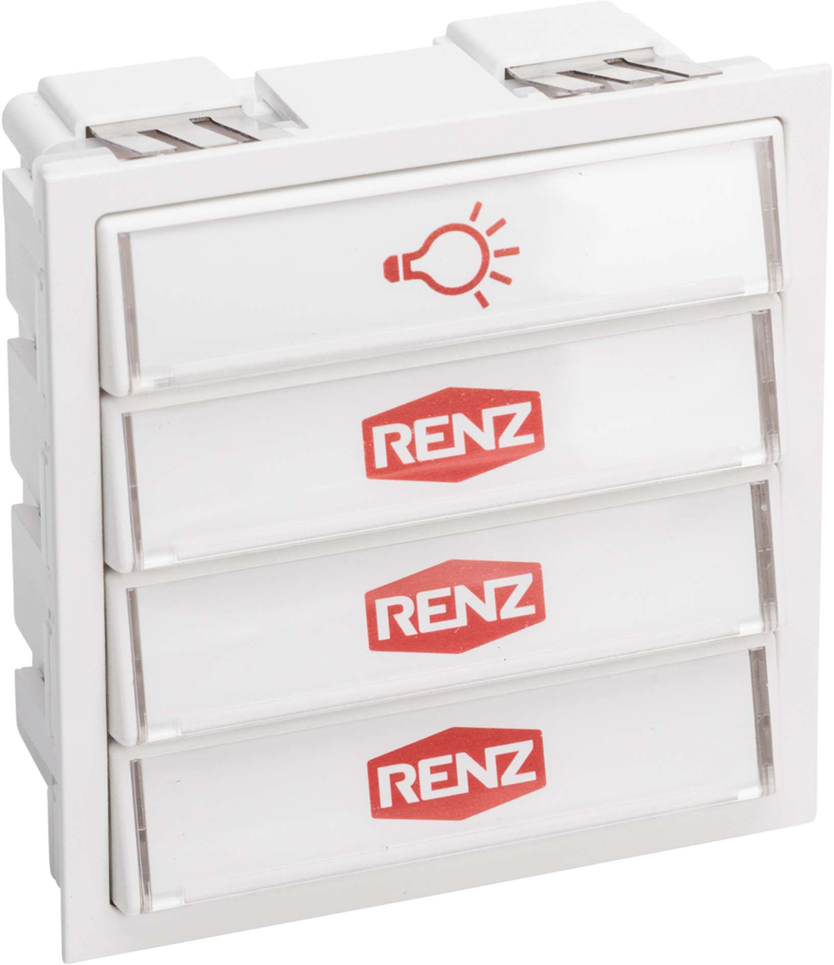Renz Metallwaren. Komb.Klingel/Lichtmodul 97-9-85276 ws