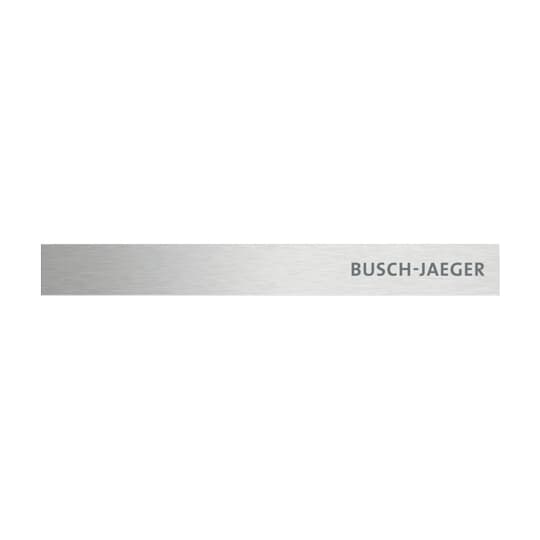Busch-Jaeger Abschlussleiste unten Standard m.Kennz. 6349-860-101
