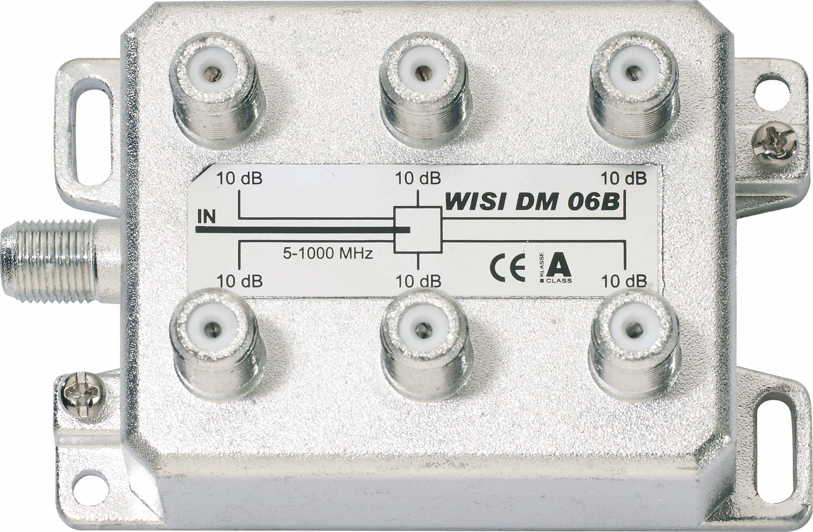 Wisi Verteiler 6f. 5-1000MHz, 10dB DM06B