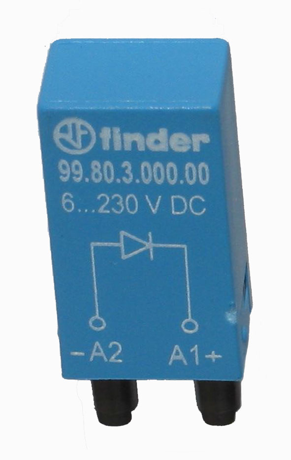 Finder Freilaufdiode 6..220VDC f.Fas. 94.82/83/84 99.80.3.000.00