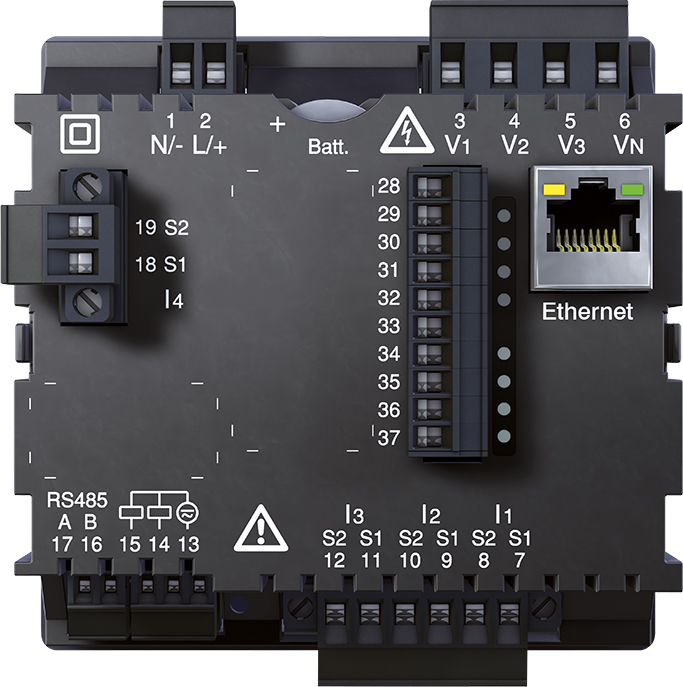 Janitza Electronic Netzanalysator 90-277VAC, 90-250VDC UMG 96RM-E #5222062