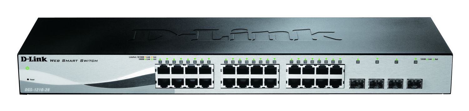 DLink Deutschland 28-Port Gigabit Switch Layer 2 managed DGS-1210-28/E