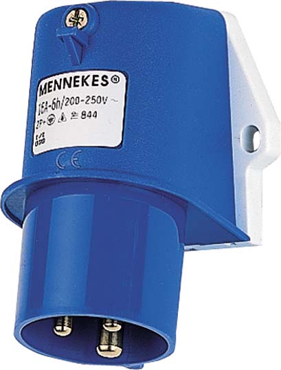 Mennekes Wandstecker TA 16A,3p,6h,230V,IP44 844