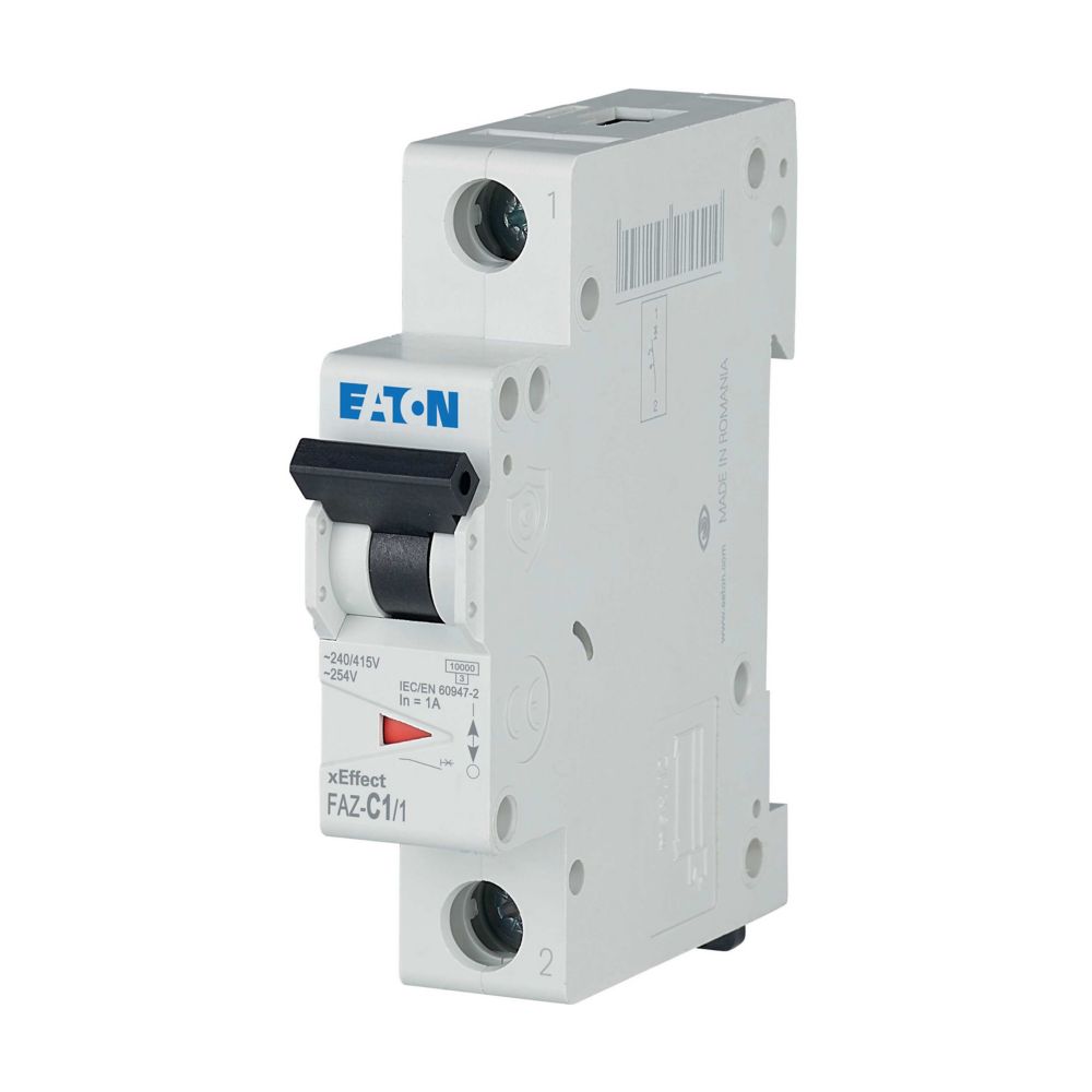 Eaton (Moeller) Leitungsschutzschalter C 1A, 1p FAZ-C1/1