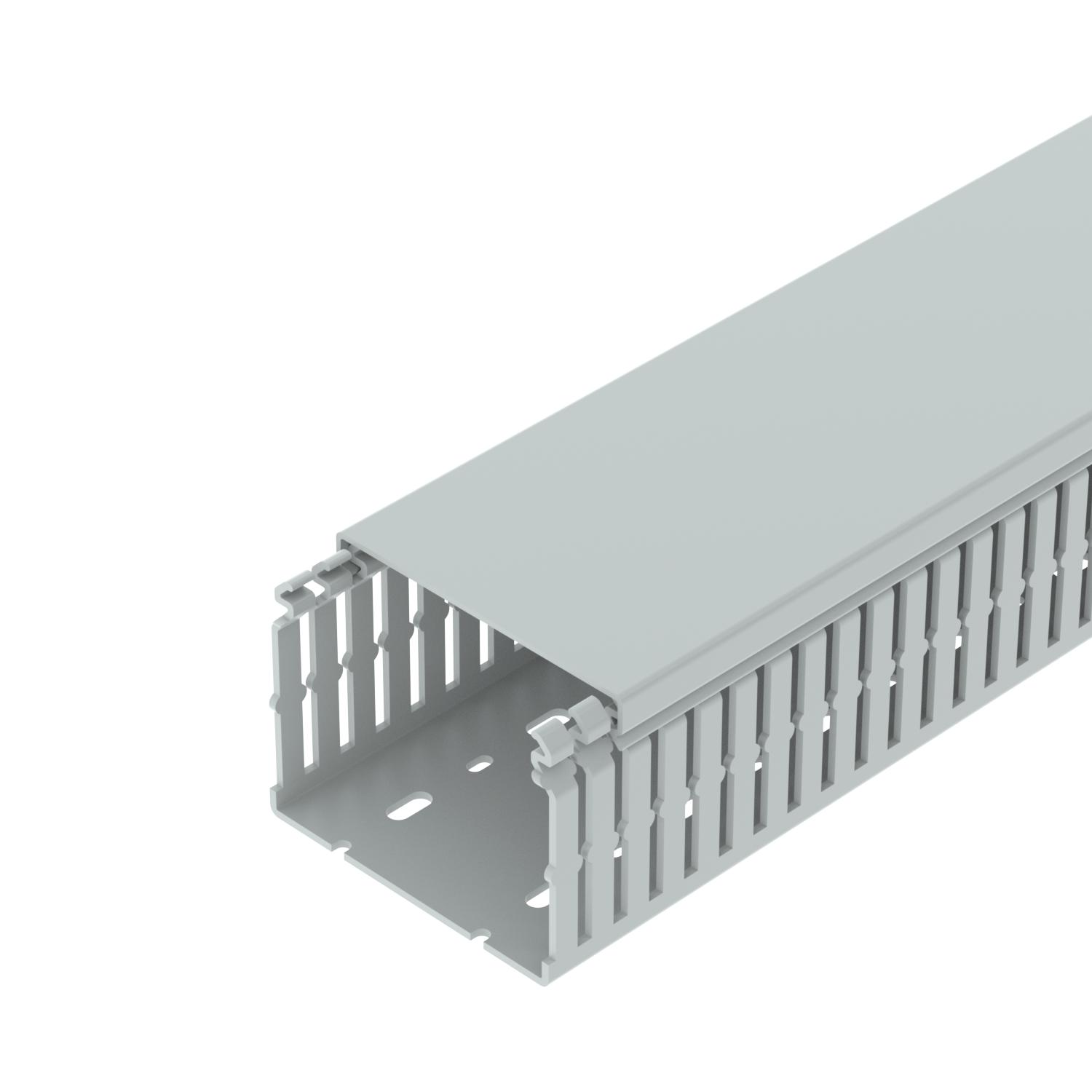 2 M OBO Bettermann Vertr Verdrahtungskanal hfr, 75x100x2000 lgr LKVH N 75100