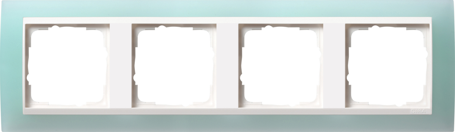 Gira Abdeckrahmen 4f.opak mint für rws Event 0214395
