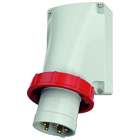 Mennekes Wandstecker 63A,5p,6h,400V,IP67 361