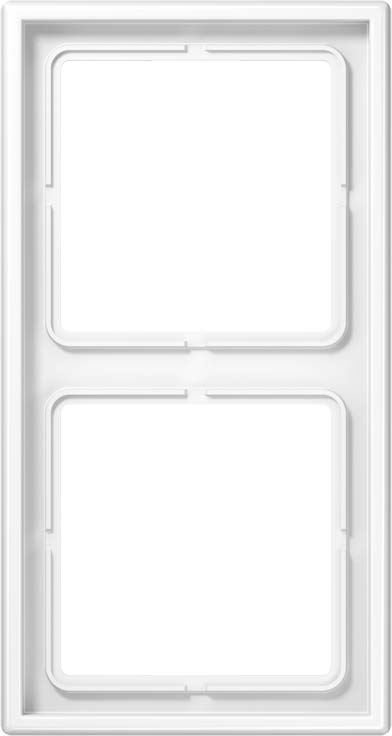 Jung Rahmen 2-fach aws waage/senkrecht LS 982 WW