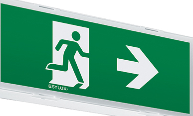 ESYLUX ESYLUX LED-Notleuchte ws 3h, f.AP-/Wandmon. SLXELLED #EN10077609