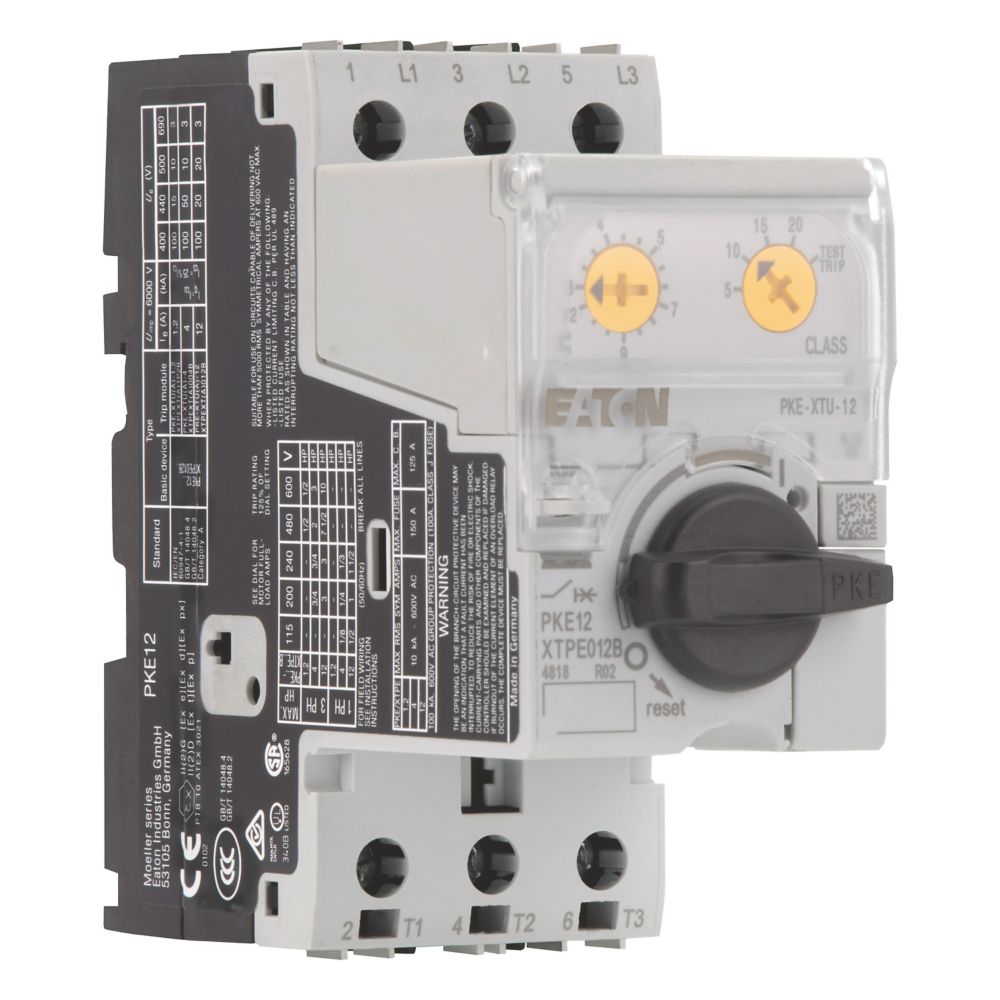 Eaton (Moeller) Motorschutzschalter 3pol. 3-12A PKE12/XTU-12