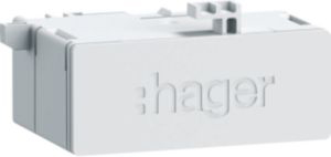 Hager RJ45-Buchse Patch 180°IP20 CAT6A ZZ45WAN2PP