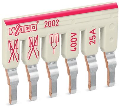 WAGO GmbH & Co. KG Schachtelbrücker lgr. 6-fach,isoliert 2002-476