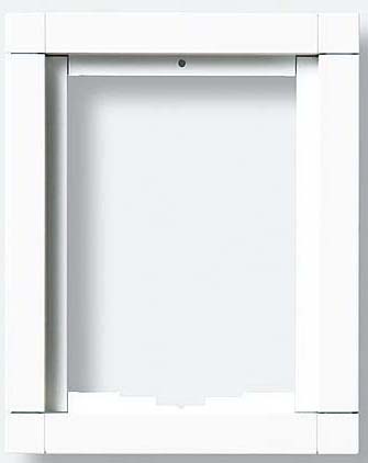 Siedle&Söhne Kombirahmen ws KR 611-1/1-0 W