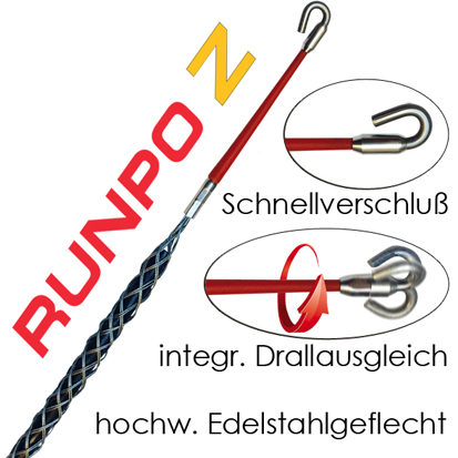 Runpotec Kabelziehstrumpf RunpoZ 6-9mm 20273