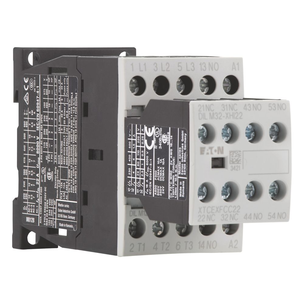 Eaton (Moeller) Leistungsschütz 3S2Ö 5,5KW/400V,AC DILM12-32(230V50HZ) Eaton (Moeller) Leistungsschütz 3S2Ö 5,5KW/400V,AC DILM12-32(230V50HZ)