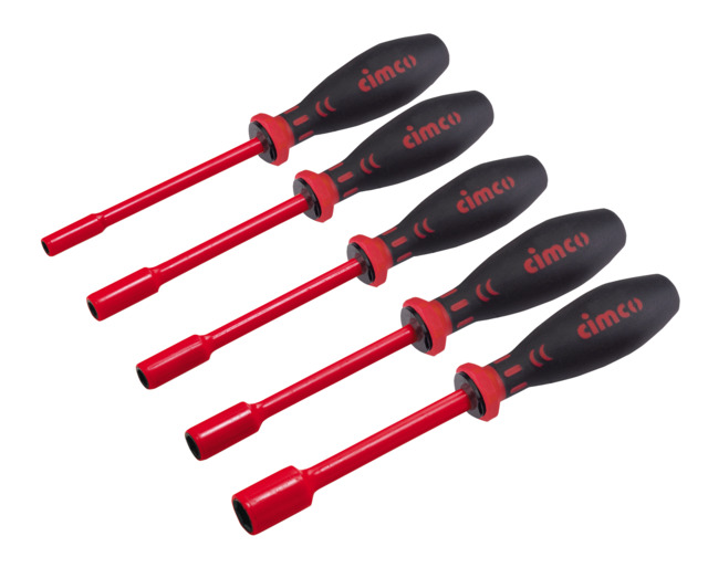 Cimco Werkzeuge 2K-VDE-Steckschlüssel-Set 117801