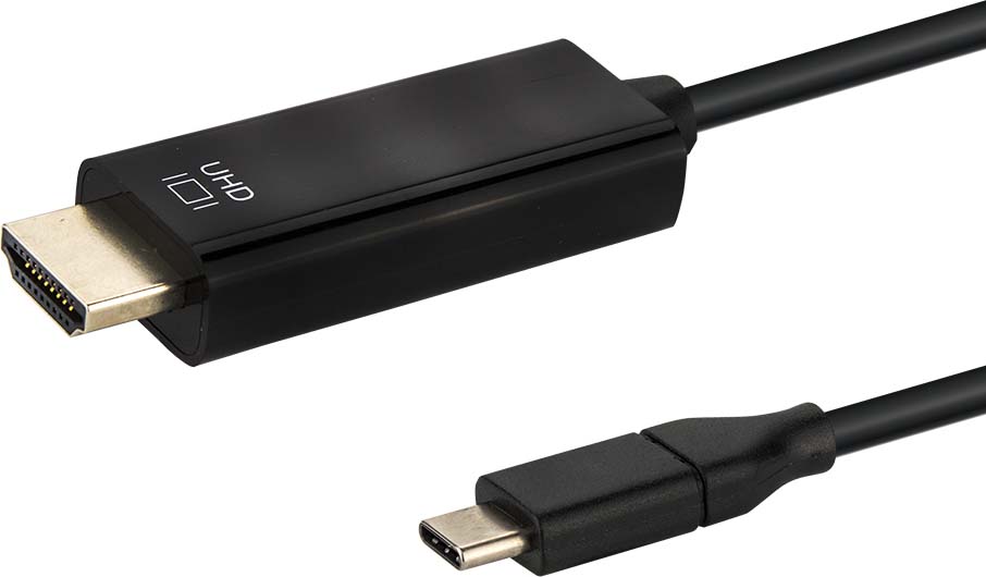 E+P Elektrik USB-C-HDMI-Kabel 1,5m Ste.TypC,+19polHDMI CC 368