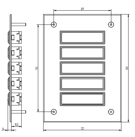 Grothe Etagenplatte ETA 805 EV1