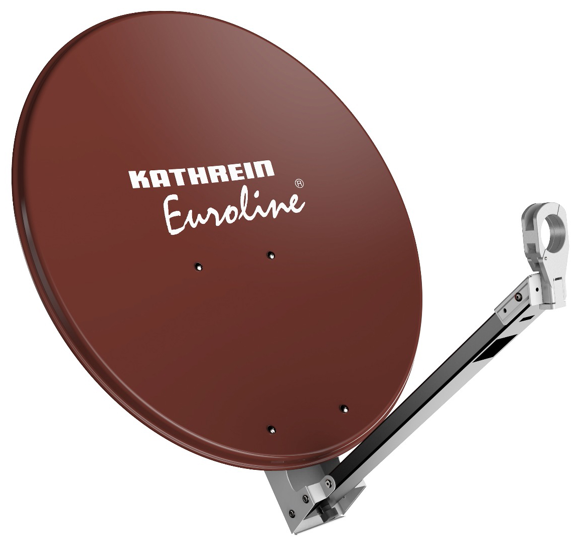 Kathrein Parabolantenne Euroline 85cm alu rotbraun KEA 850/R