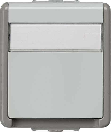 Siemens Dig.Industr. IP44 AP SCHUKO-Steckdose 1-fach Schriftf. 5UB4713