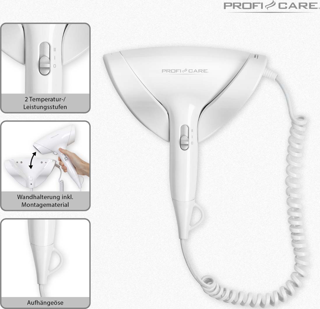 Bomann DA Haartrockner ProfiCare PC-HT 3044 ws