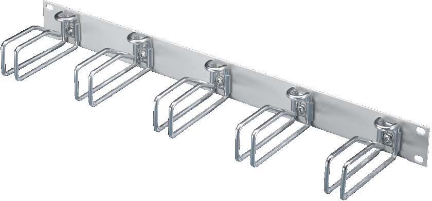 Rittal Rangierpanel 1HE m.5xMetallbügel DK 7257.035