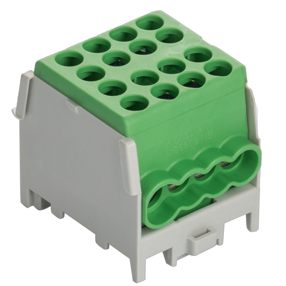 Pollmann Abzweigklemmen HLAK 25-1/6 M2 grün