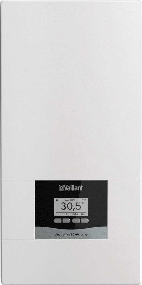 Vaillant Elektro-Durchlauferhitzer 18kW exclusive VED E 18/8 E EEK A  (Spektrum A+ bis F )