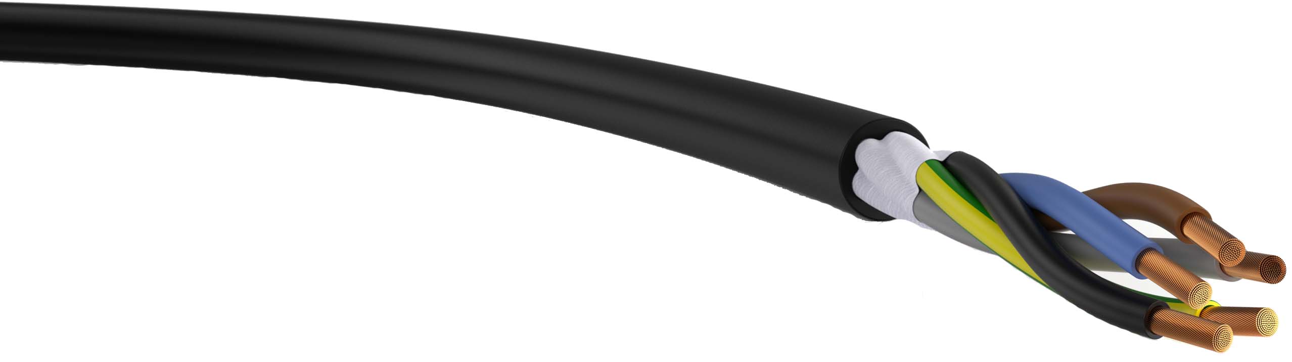 50 M Verschiedene-Diverse K+L H07RN-F 5G6 Ri. 50 Gummischlauchleitung H07RN-F 5G6