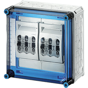 Hensel Mi-NH-Si.lasttrenn-Gehäuse 2x3xNH00, 250A 5pol. Mi 6265