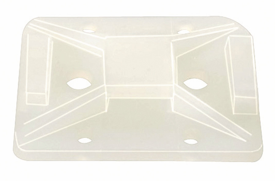 100 STK HellermannTyton Befestigungssockel TY8G1S-N66-NA