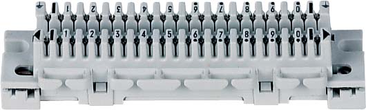 Corning LSA-Plus1 Anschlußleiste für 10DA, DIN DE620041645