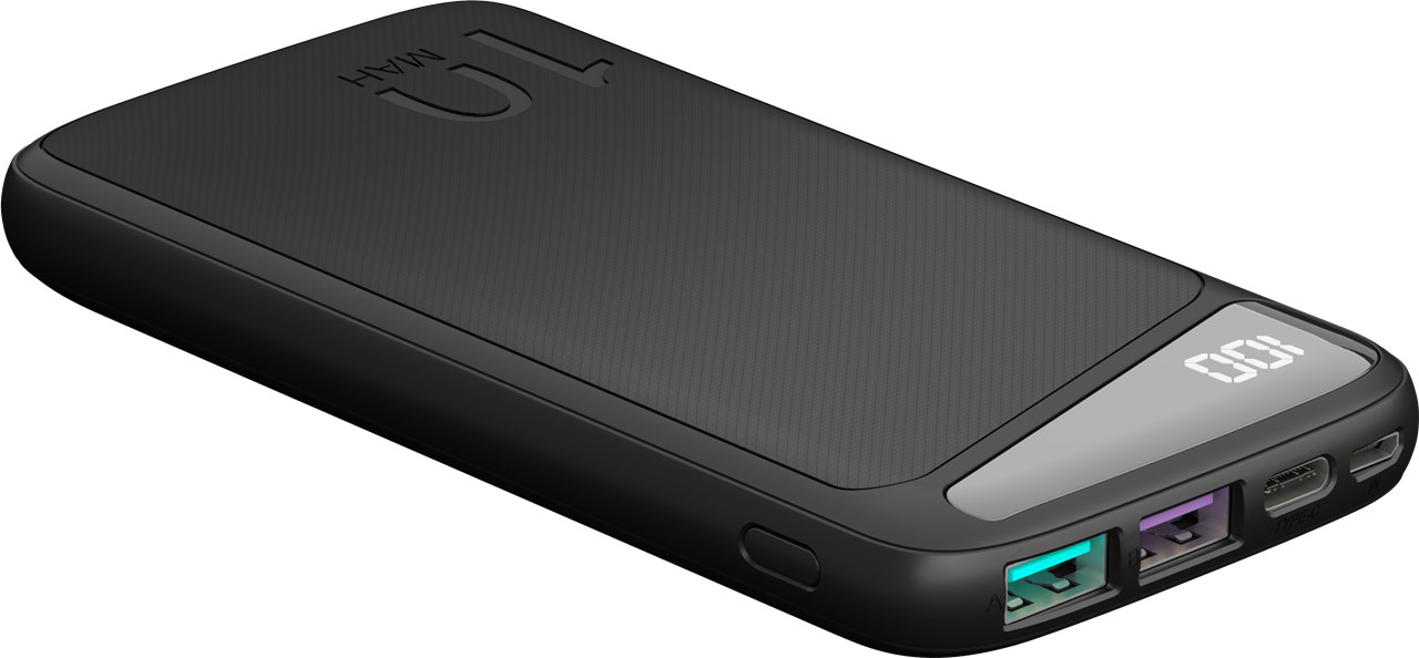 Wentronic Schnelllade-Powerbank USB-C,10.000 mAh 53936