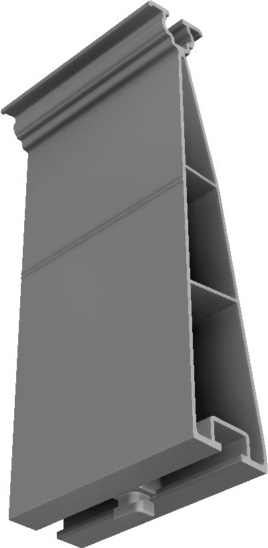 Schletter Solar FixZ-10 Systemprofil18 oben 96mm m. Verb. 163900-021