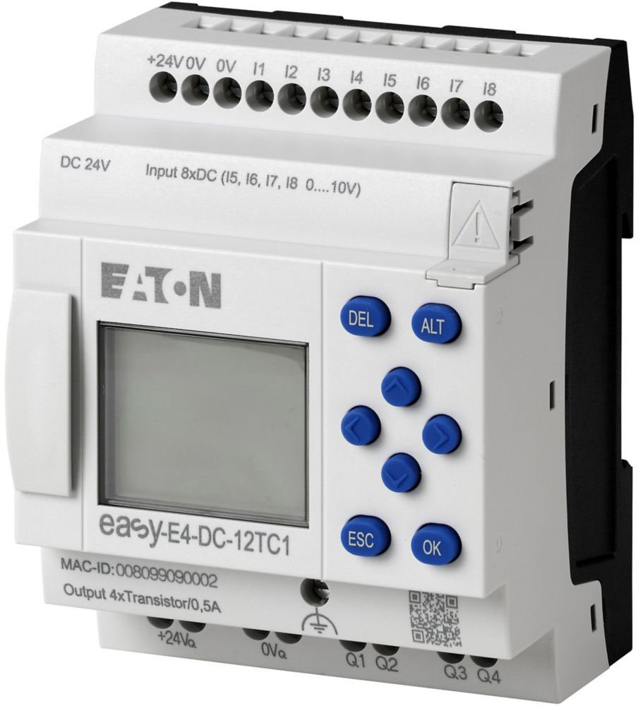 Eaton (Moeller) Steuerrelais 24VDC EASY-E4-DC-12TC1