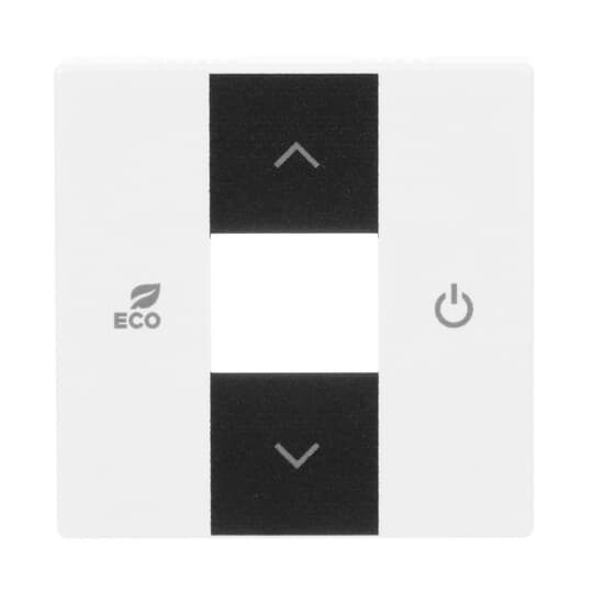 Busch-Jaeger Zentralscheibe RTR studioweiß 6235-84