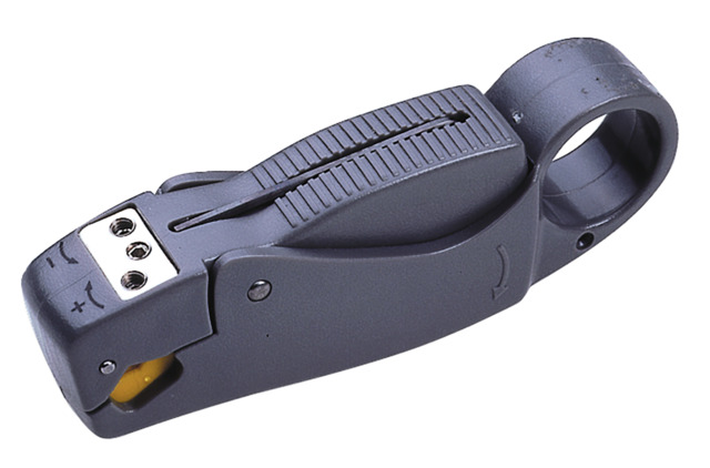 Cimco Werkzeuge Koax-Abisolierer m. 3 Schneid. 120098