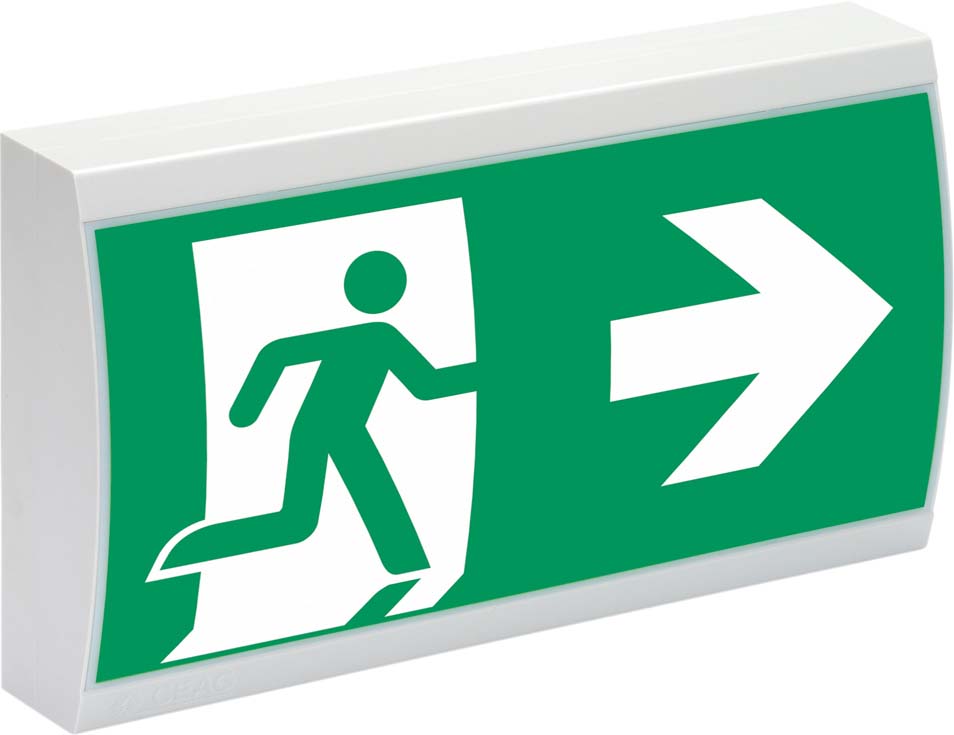 Ceag Notlichtsysteme Rettungszeichenleuchte LED 4x1W 29011 LED CG-S