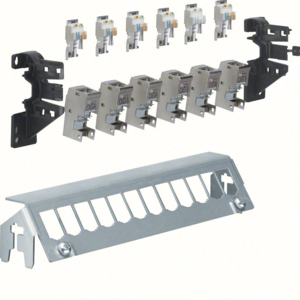 Hager Patch-Panel 12-fach mit 6xRJ45-Modulen FZ12MM